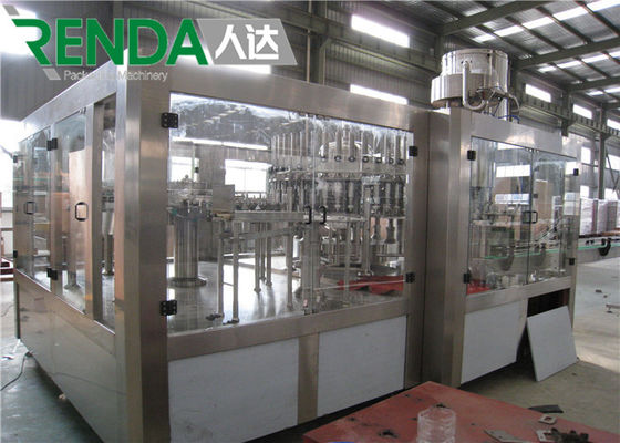 3 In 1 Bottle Drinking / Mineral Water Bottle Filling Machine Stainless Steel 304 316
