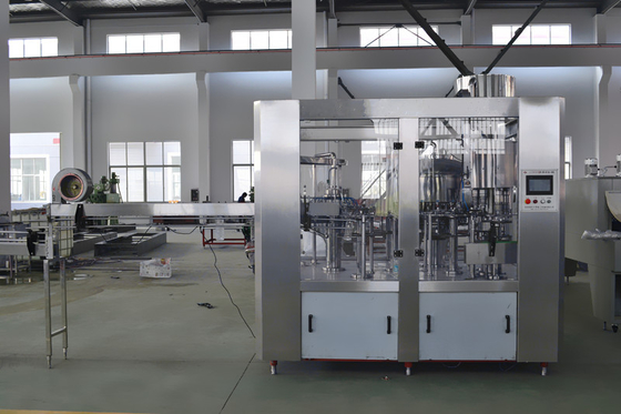 4000BPH Automatic  Bottling Equipment Pet Glass Liquid Water Bottle Filling Machine 3KW