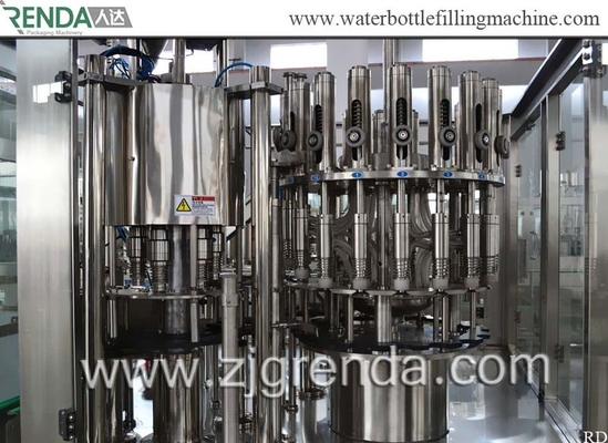 Orange Juice Machine Liquid Juice Filling Machine For Glass Bottle / PET Bottle