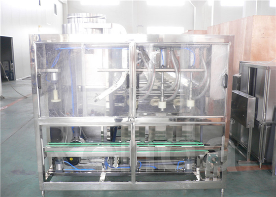 Fully Automatic Electric Barrel Filling Machine For Pure Mineral Water Production 450 BPH