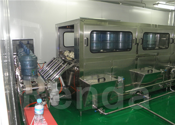 High Speed 20L Barrel Filling Machine 1200 BPH CE ISO Water Bottling Equipment