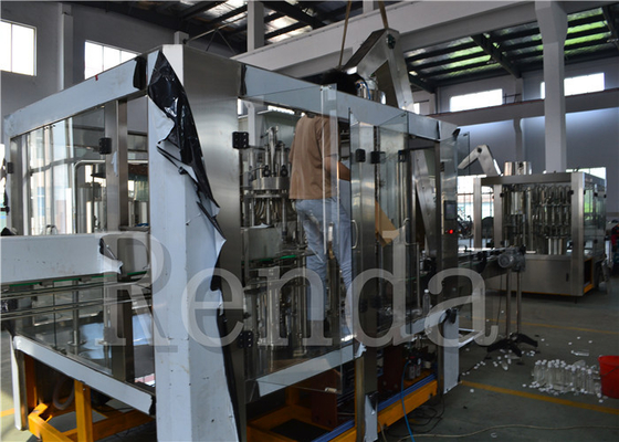 Customized Bottle Filler Juice Filling Machine for Washing Filling Capping 3 in 1 10000BPH
