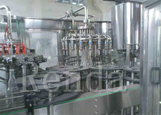 Grape Wine Washing Filling Capping Machine 3 - IN -1 Wine Filling Machine For Grape Juice / Apple Juice