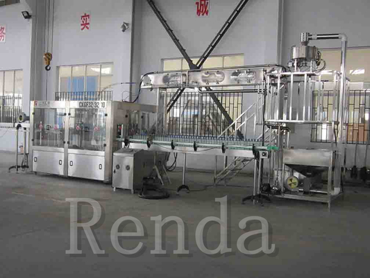 5000 BPH Beer Filling Machine Automatic High Speed Wine Bottle Filler Machine