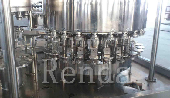 Automated Hot Tea / Fruit Juice Filling Machine For Liquid Stainless Steel