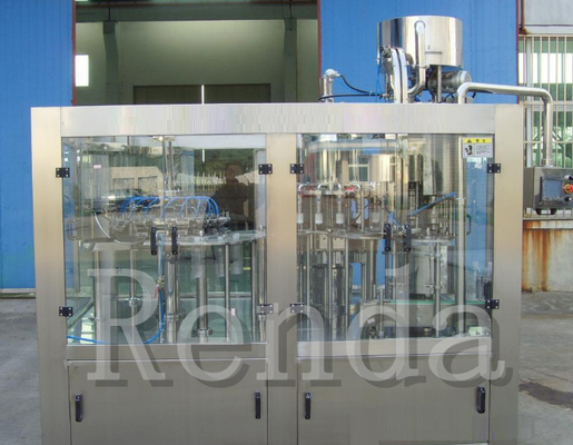 Automatic Juice Filling Machine Electric Mineral Water Bottling Machine 10000 BPH