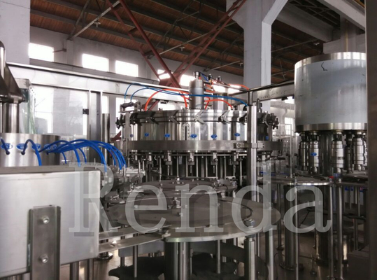 Bottled Juice Filling Machine Equipment Stainless Steel 304 / 316 Material With High Speed