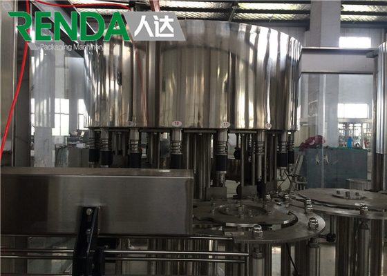 110V 220V 380V Liquid Water Bottle Filling  Machine And Capping Machine 5T For 0.25 - 2L Bottle