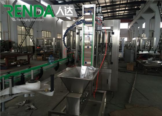 CE Approval Beverage / Water Bottle Filling Machine Stainless Steel For Bottle Packing