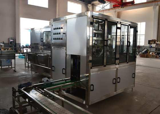 Automated Pure Water Barrel Filling Machine Equipment  5 Gallon Filling Unit 3550*800*1800mm
