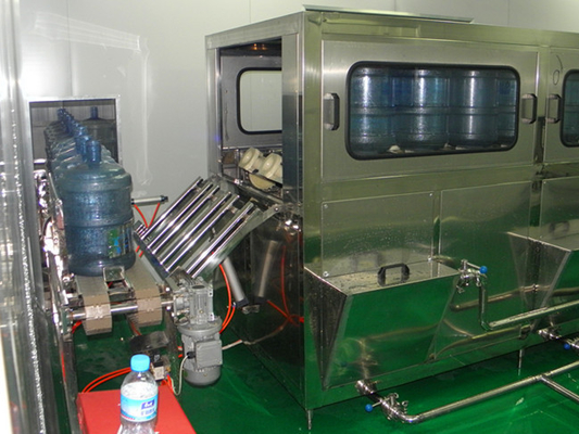 Automated Pure Water Barrel Filling Machine Equipment  5 Gallon Filling Unit 3550*800*1800mm