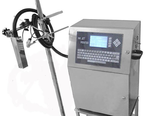 Automatic Code Inkjet Expiry Date Printing Machine CE Electric Driven Type