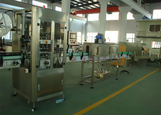 Full Automatic Sleeve Sticker Labeling Machine CE Approvals 150BPM