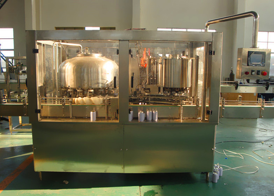 Full Automatic Iron Can Filling Machine Coca Cola  Beverage Filling Equipment for Sale