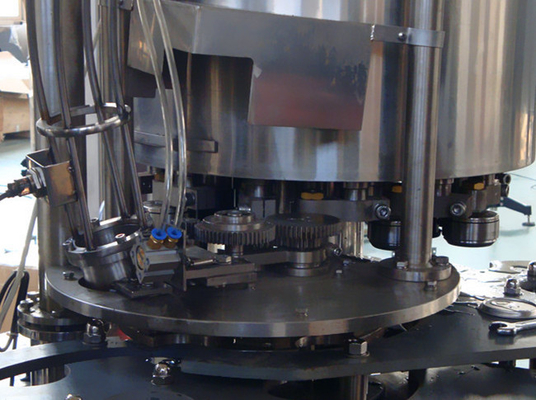 Electric Water Bottle Filling Machine Rinsing Filling Capping 3 In 1  15000BPH Beverage Bottling Equipment